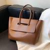 2025 Trendy Retro Korean-Style Large Capacity Women's Tote Handbag