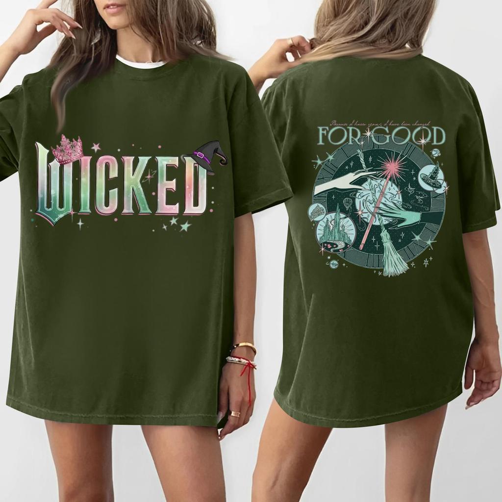 Women's Casual Fashion Round Neck Printed Short Sleeve T-Shirt Top