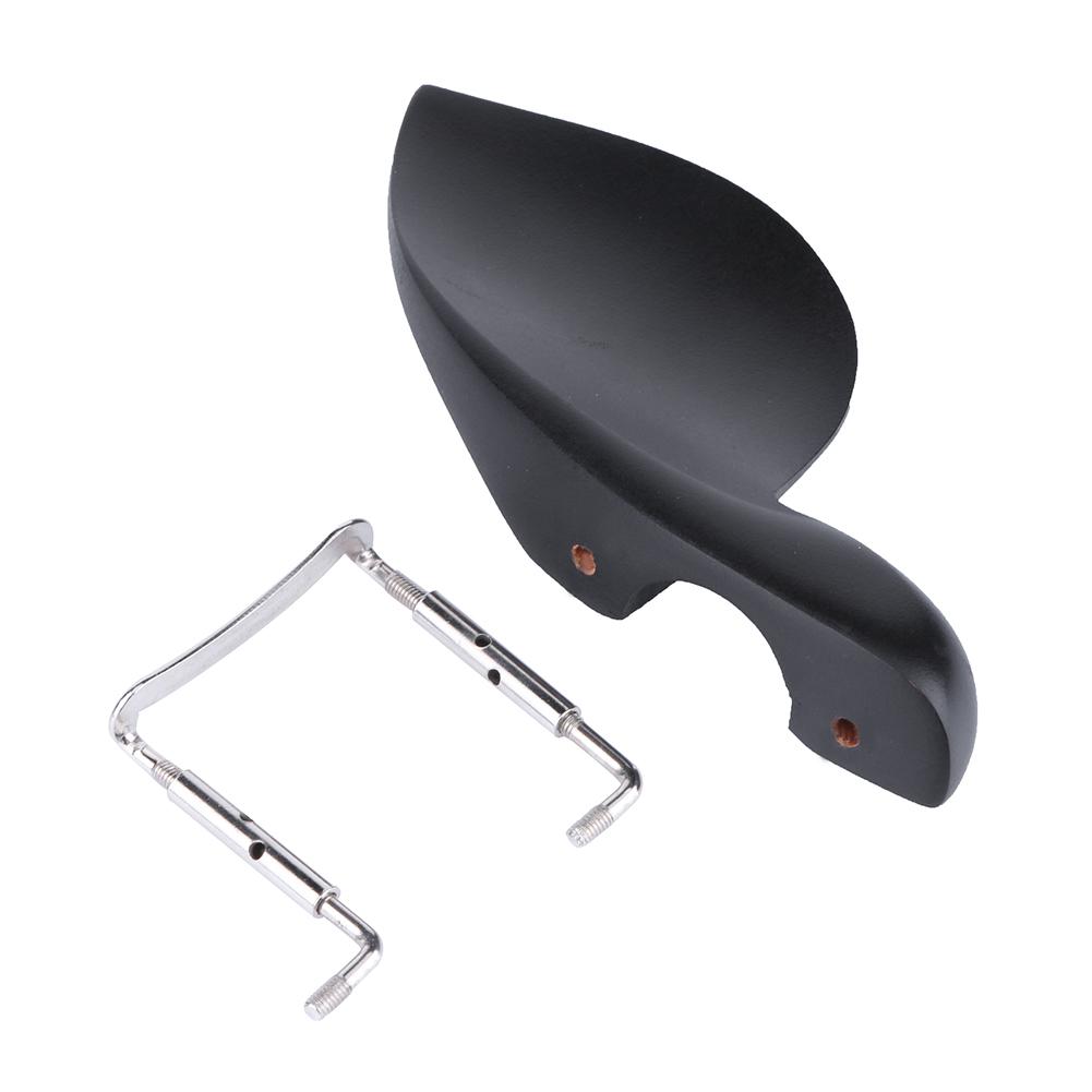 Jujube Wood Fiddle Chin Support Professional Violin Chin Pad Stand Replacement Adult for 3/4 4/4 Musical Instruments Accessories
