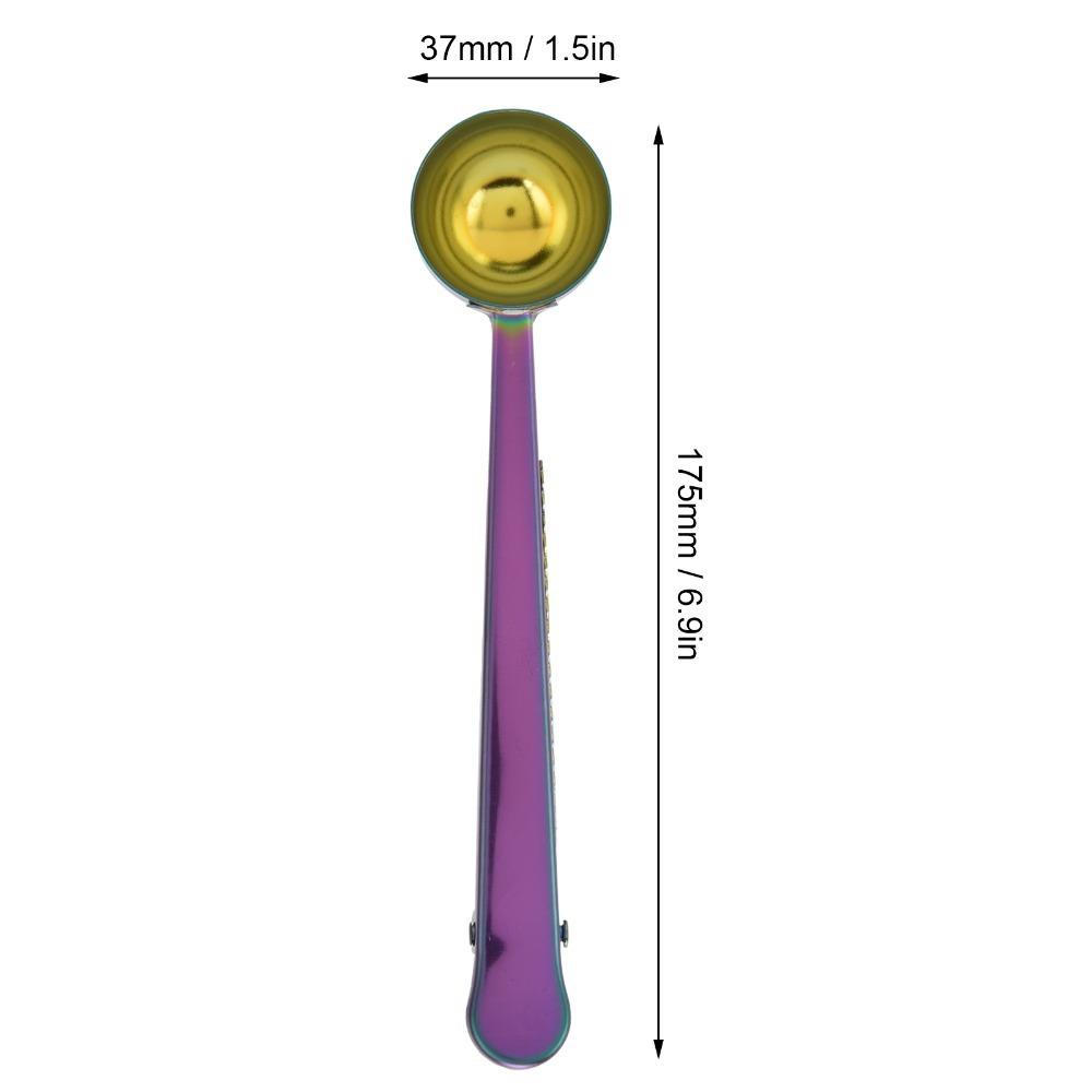 Stainless Steel Coffee Measuring Spoon 20ml Capacity Milk Powder Spoon  For Home Use