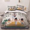Africa Egypt King Queen Duvet Cover Egyptian Pharaoh Bedding Set For Teens Adults Ancient Frescoes 2/3pcs Polyester Quilt Cover
