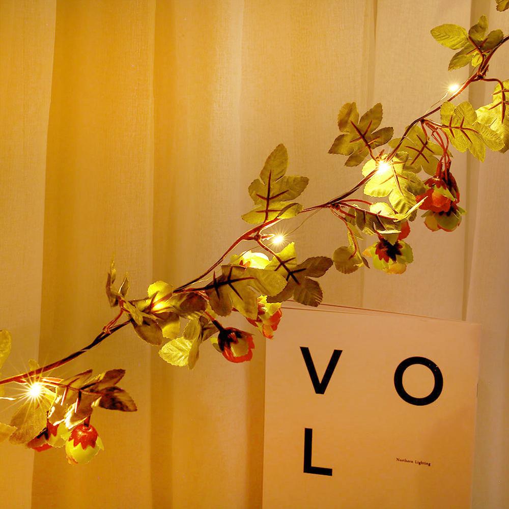 Buy Artificial Flower Vine LED String Light 2M 30LEDs Wedding