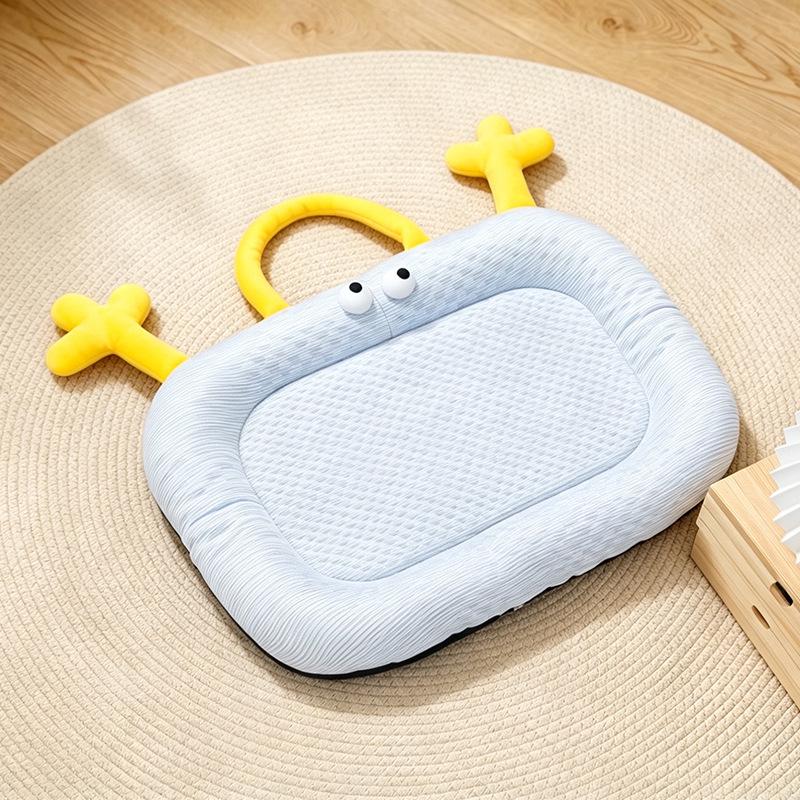 Summer Breathable Ice Bean Pet Mat - Cooling Sleep Mat for Dogs & Cats