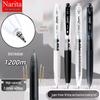 Narita 605S Quick-Dry 0.5mm Ballpoint Pen, Large Capacity, Smooth ST Tip for Exams & Study