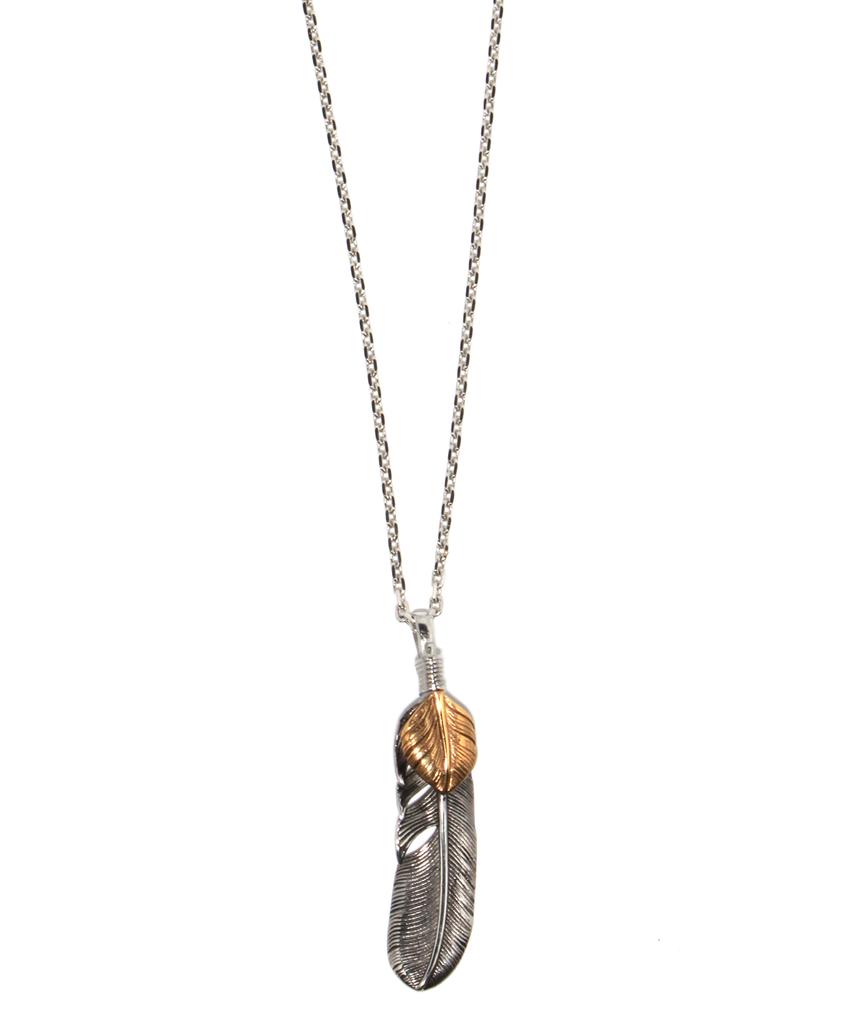 September5 Vintage Feather Necklace