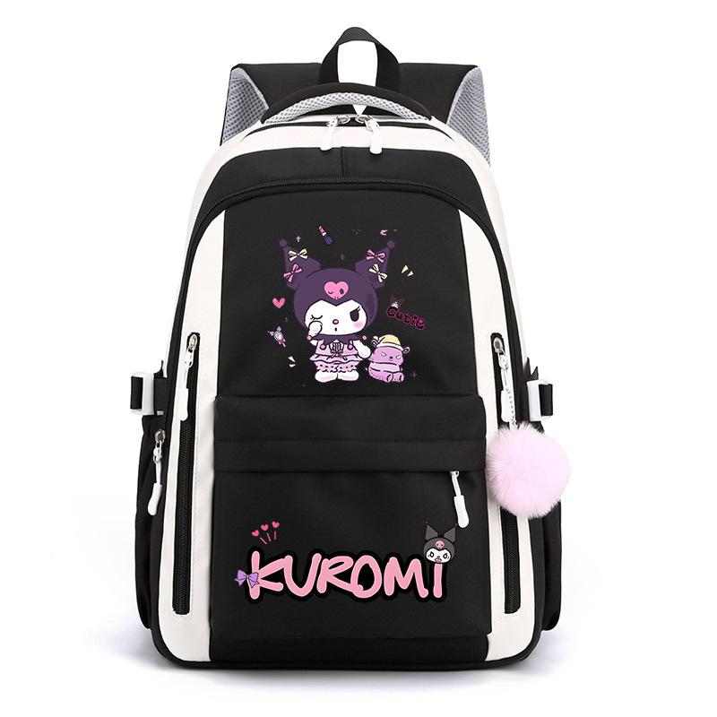 Cartoon Printed Schoolbag Japanese Primary School Students Junior High School Large Capacity Cute Cartoon Backpack