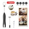 Frusta elettrica 3 in 1 Frusta elettrica per uso domestico a 3 velocità regolabile Mini miscelatore portatile per schiuma