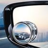 1 Pair Car Blind Spot Mirror Round Suction Cup 360 Rotatable Super Clear Glass SUV Truck Auto Wide Angle Rearview