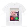 John Pok Named the Women's Printed T-shirt a Stylish, Fun, Casual Summer Streetwear Tee.