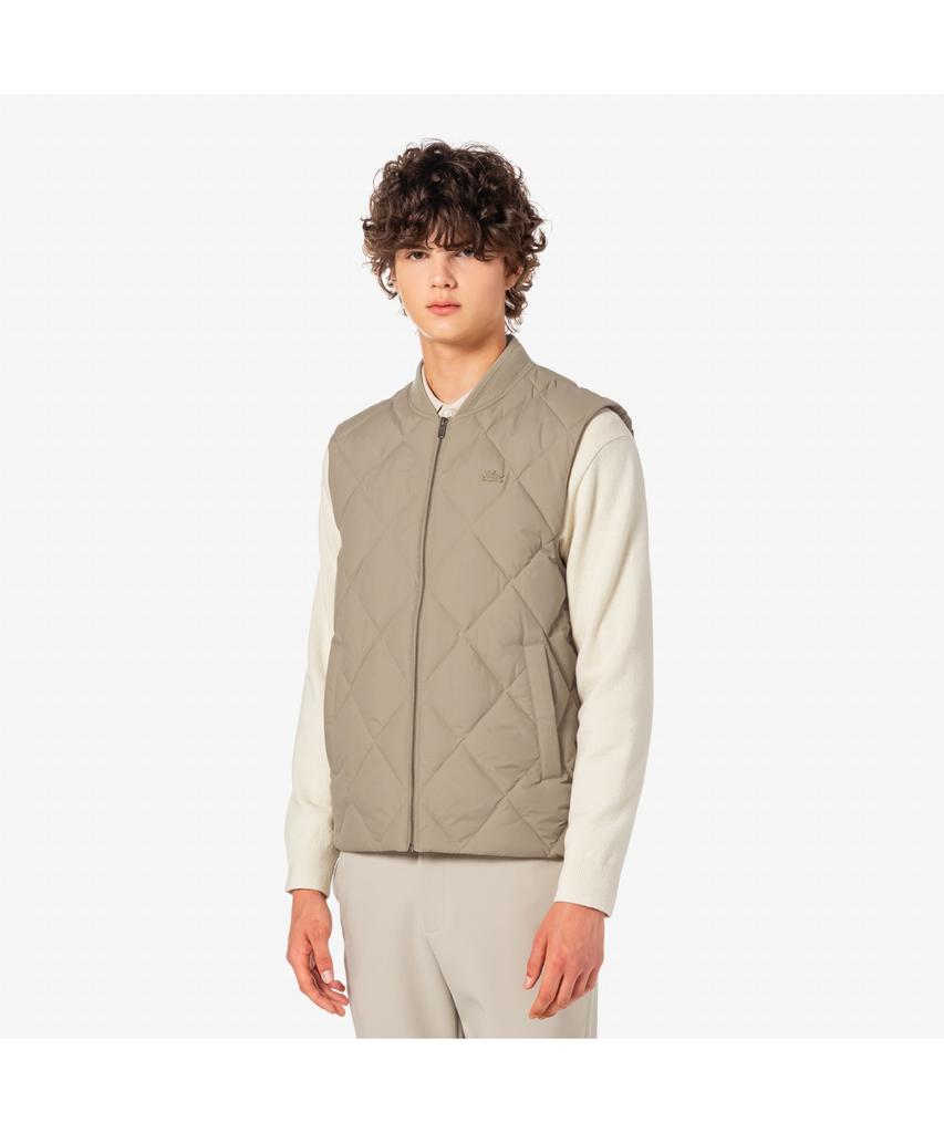 Lacoste Men'S Diamond Quilted Down Vest Bh282E-55N 02S