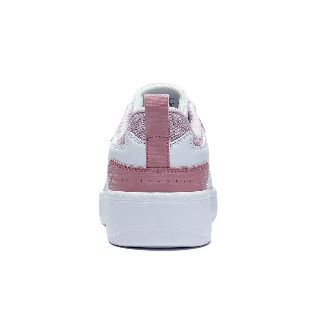 Li Ning Wheat Age Low Top Skateboard Shoes Women's White Pink AGCT148-5