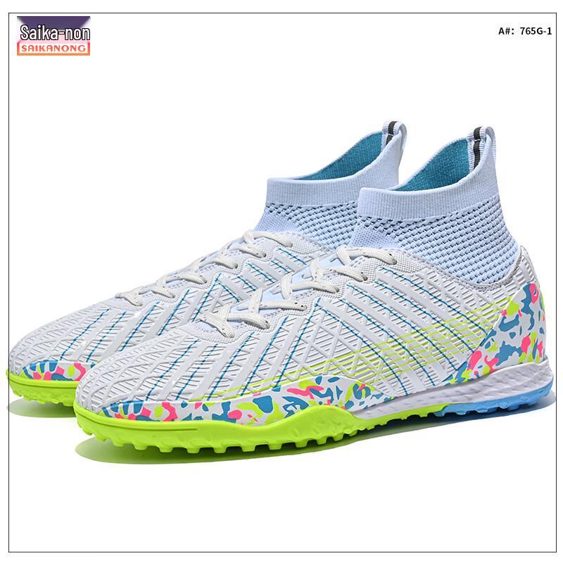 Saikarnon Unisex High-Top TF Studded Football Boots L