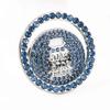 Car Start Button Rhinestone Sticker Diamond Bling Ring One Click Start Stop Switch Stickers Decoration Auto Accessories Decals