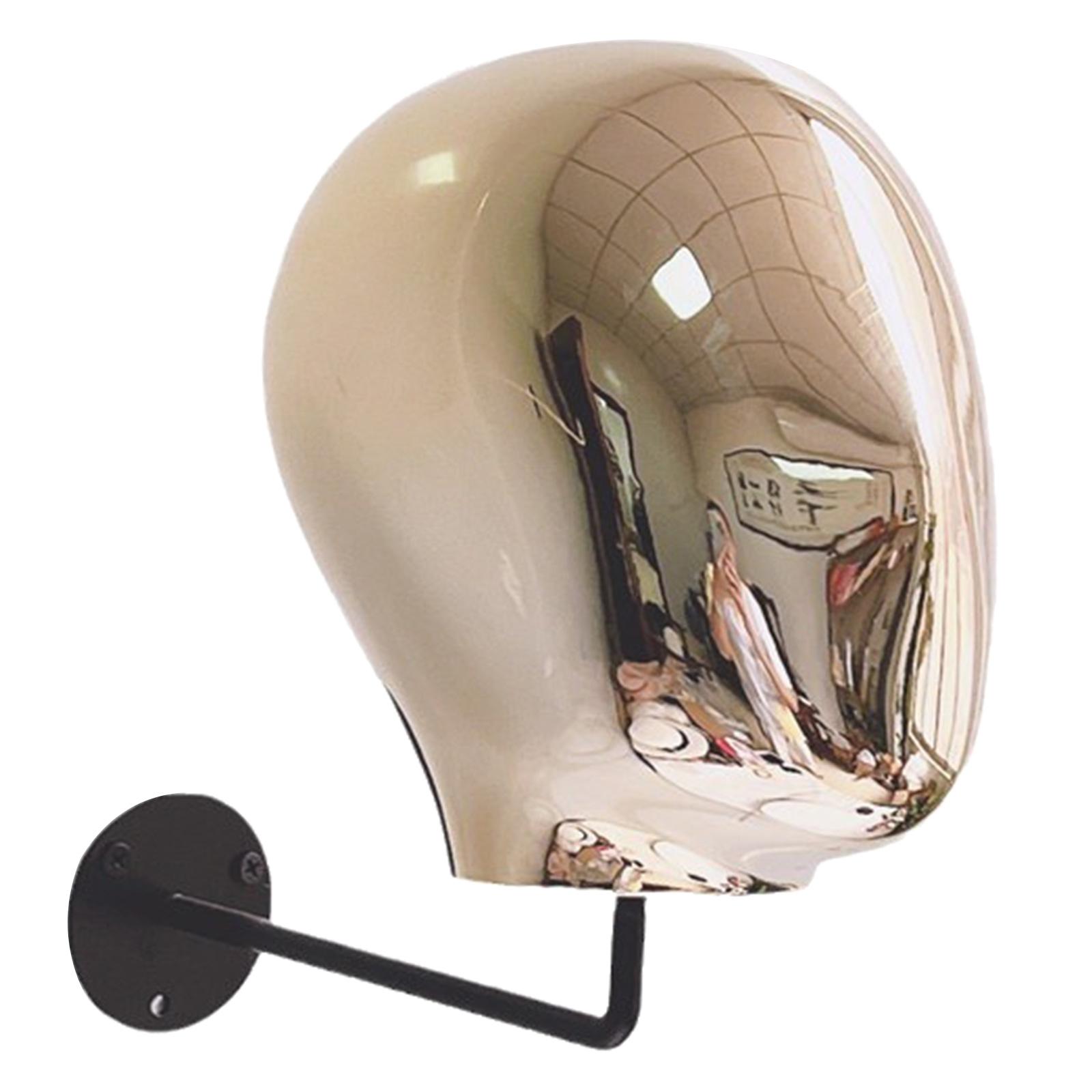 

Настенная вешалка для детских шляп в золотом цвете, экономящая место, для демонстрации детских шляп, прочные пластиковые и железные материалы золотой