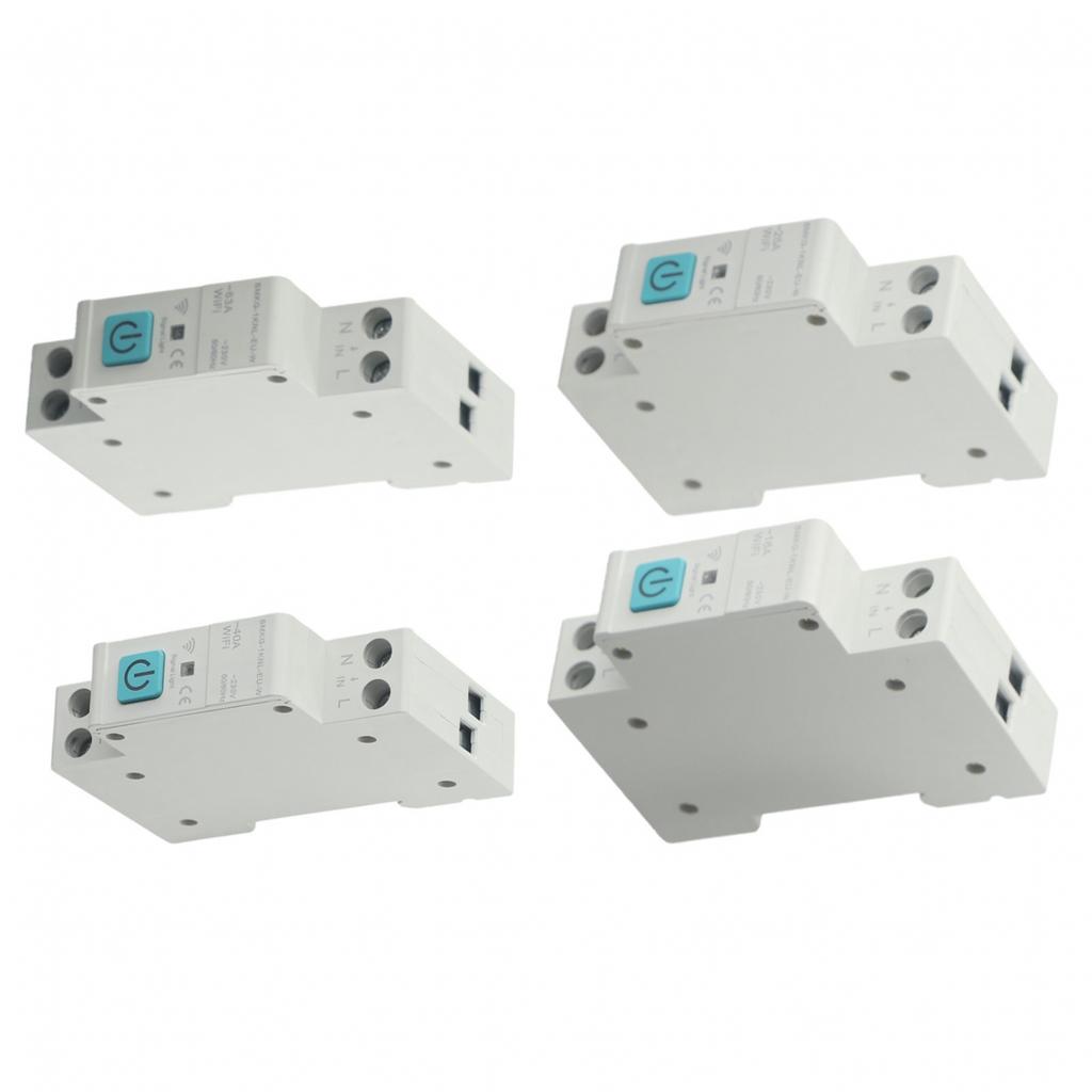 Wyłącznik 10-63A 100-240V AC Wifi 2,4 GHz Din