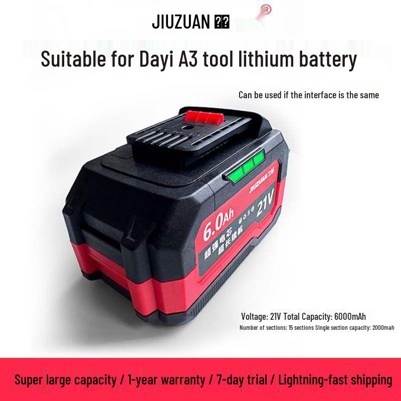 Makita Dayi A3 21V High-Power Lithium Battery Tool Kit: Wrench, Hammer, Saw