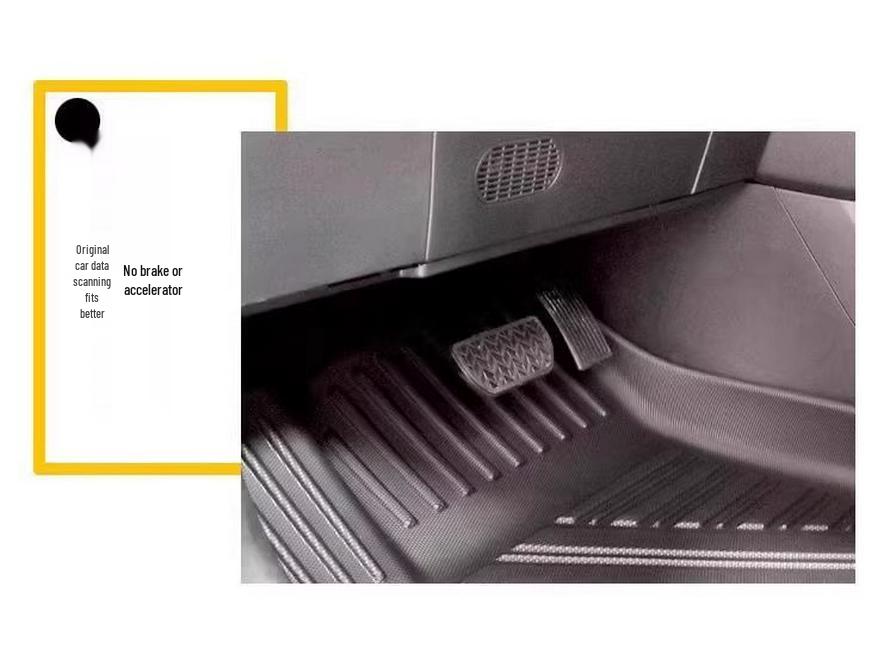 Eco-friendly Waterproof TPE Car Floor Mats for RHD Wuling Hongguang S/Baojun 530