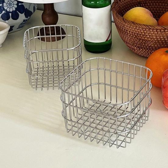 Storage Box Solid Hollow-out Large Capacity Container Space-Saving Household Items Organizer for Household