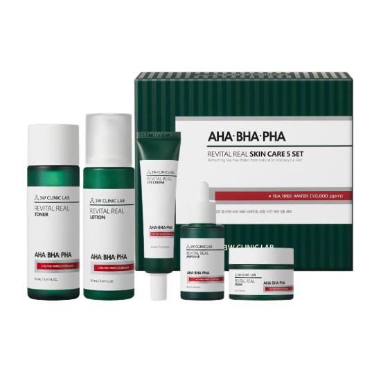 

3W CLINIC LAB 3HA Revital Real Skin Care 5 Set