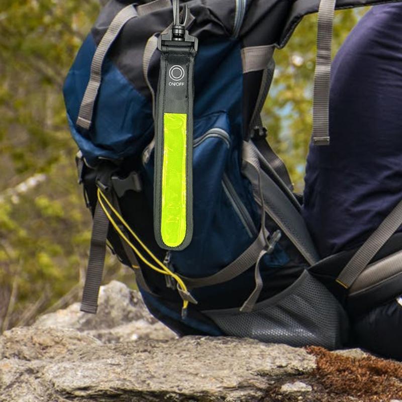 LED Strips Lights Night Reflective Safety Strap LED Reflective Belt LED Hood Light LED Reflective Bag Hanging Ornaments