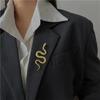 Stilvolle Tierkreiszeichen Schlangen Brosche Einzigartiger Charm Pin Punk Metall Brosche Pin Für Tägliches Tragen Und Besondere Anlässe Abendessen Party