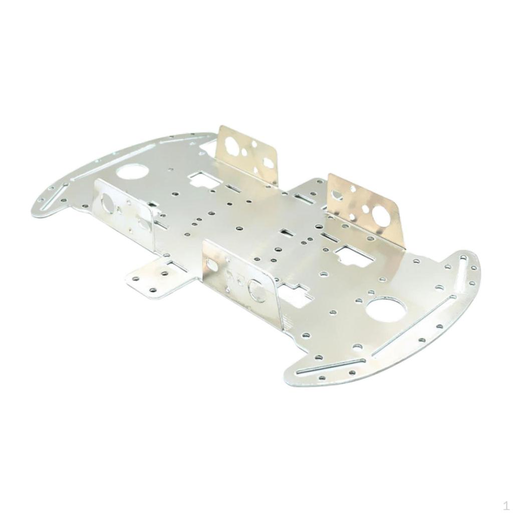 Smart Robot Car Base, Aluminum Alloy Construction for Accessories