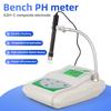 PHS-25C Lab Benchtop PH Meter LCD Display Water Quality Tester PH Temperature Monitor Water Monitor with Composite Electrode