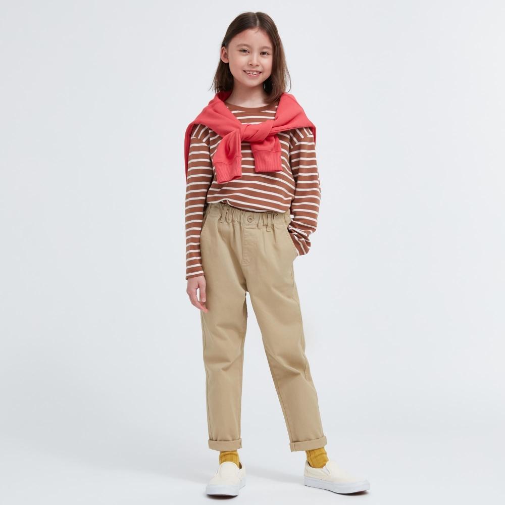 

UNIQLO JAPAN KIDS Ультраэластичные широкие брюки