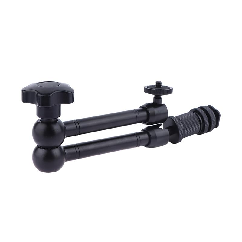 11 Inch Adjustable Friction Articulating Magic Arm + Clamp For Camera Lcd Monitor Led Flash Light Studio Camera Accessories
