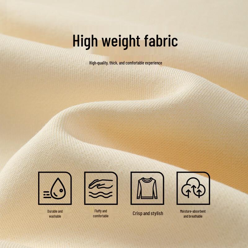 JEANSWEST LIFE Men's Heavyweight Crew Neck Pullover Sweatshirt