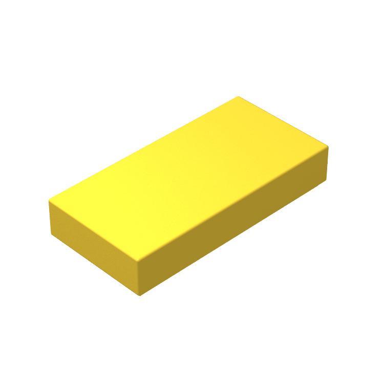 400PCS MOC Assemble Particles 3069 30070 1x2 Bricks Flat Tile Smooth 1*2 Building Blocks DIY Educational Creative Toy for Kids