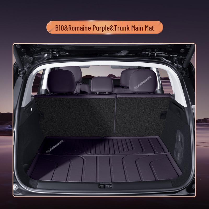 TPE Semi-Enclosed Trunk Mat for Leapmotor B10 - Custom Fit for Interior Modification. Leapmotor B10