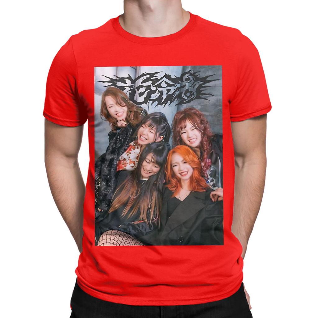 HANABIE BAND Black Funny Graphic 100 Cotton TShirt Hanabie Tops Tees For Unisex