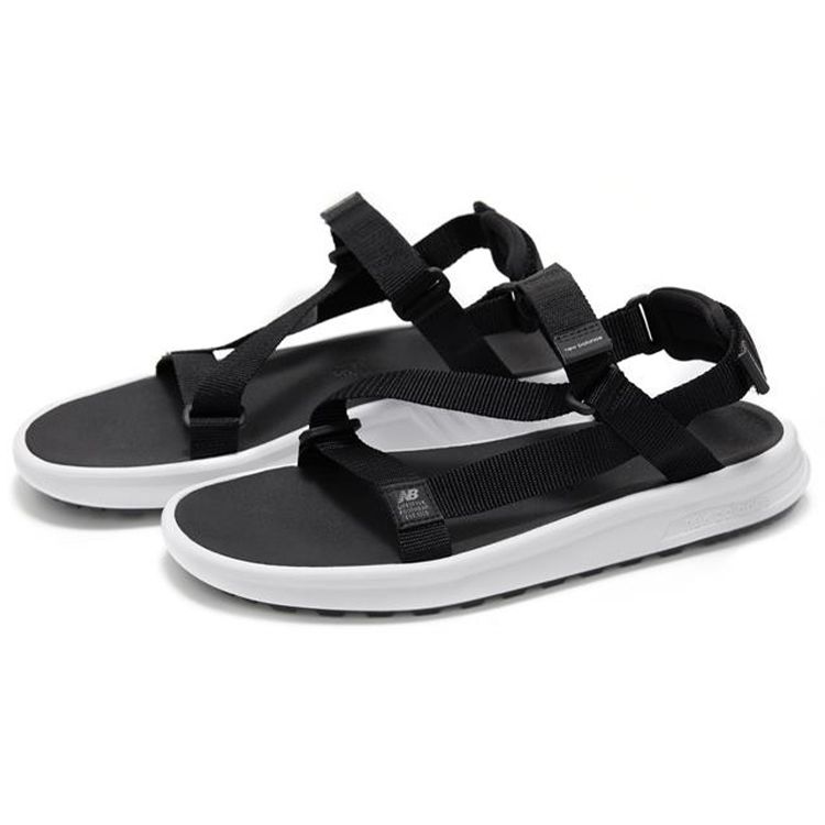 New Balance Nb 850 Casual Comfortable Beach Sandals Unisex Sandals Black White SDL850XB