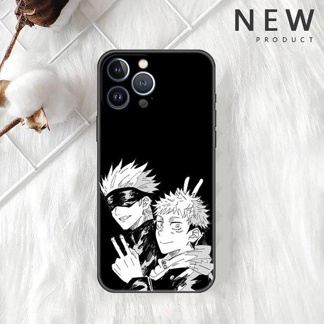 

Чехол Jujutsu Kaisen для Apple Iphone 11 13 14 12 Pro Max 7 8 Xr X 6 5 5S Se 2022 13promax Черный силиконовый чехол для телефона iPhone 11 Pro Max