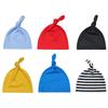 1Pc Baby Girls Soft Kids Gifts Fashion Newborn Headwear Handmade Cotton Clothing Decoration Caps Skin-friendly Knot Infant Hats