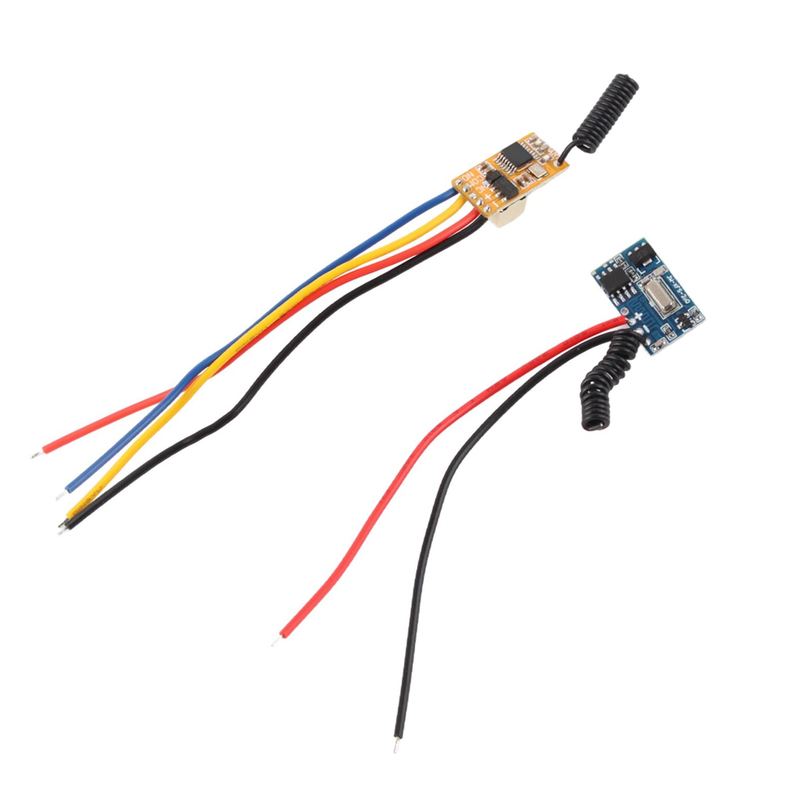 

Mini Remote Switch 3.7V 4.5V 5V 6V Micro Receiver Transmitter Module Low Power Consumption Relay