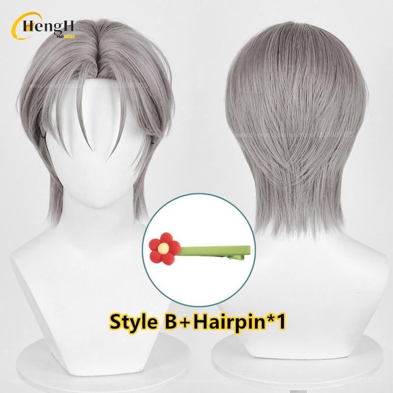 In Stock Anime Till Ivan Luka Sua Mizi Synthetic Hair Cosplay Anime Wigs Heat Resistant Hair Halloween Party Wigs + Free Wig Cap