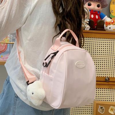 School Bag New High Value Fresh Sweet Candy Color Multi-purpose Backpack Girl Light Travel Backpack