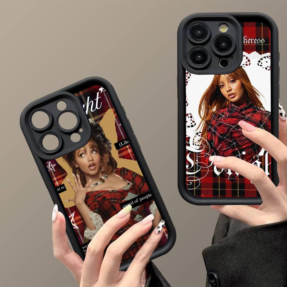 Singer Pinkpantheress Phone Case For IPhone 17 16 15 13 11 12 14 Pro Max Plus Silicone Cover Shell