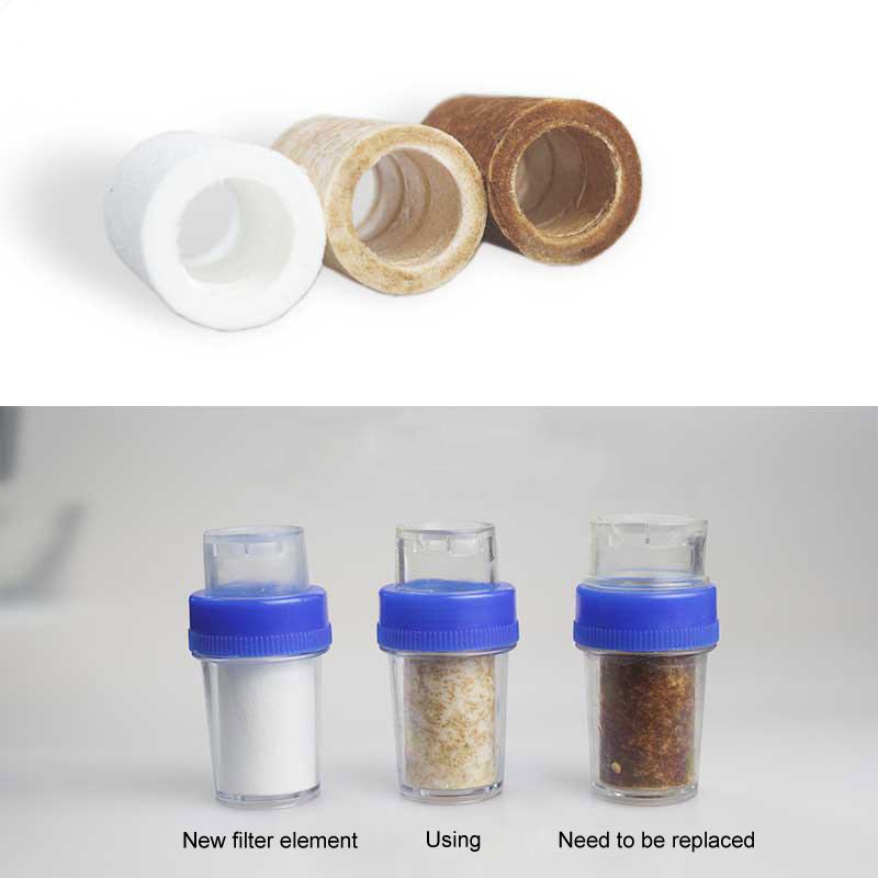 Kitchen Faucet Tap Water Filtration Purifier Head Splash Proof Faucet Water Quality Detector Mini Faucet Purifier Filtration Nozzle
