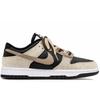 Nike Dunk Rutschfest Abriebfest Niedrig geschnittene Skateboard-Schuhe Unisex Schwarz Beige Braun DD1391-100(Team1921-A-)