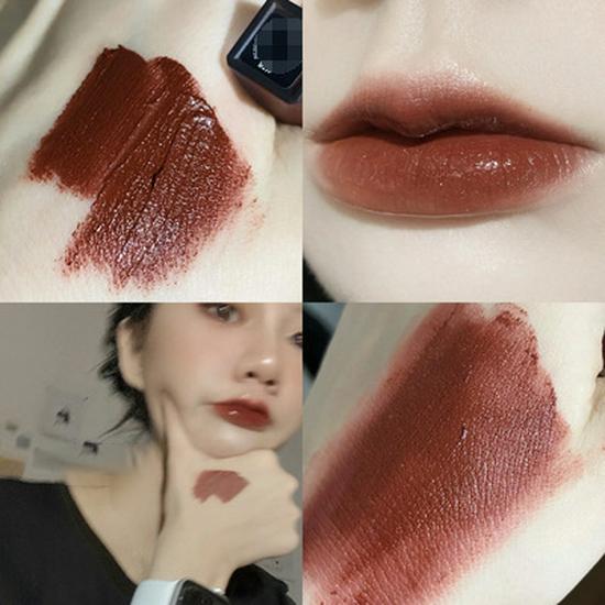 Velvet Lip Glaze: Matte V01 & V07 - Long-lasting, Ideal for Students