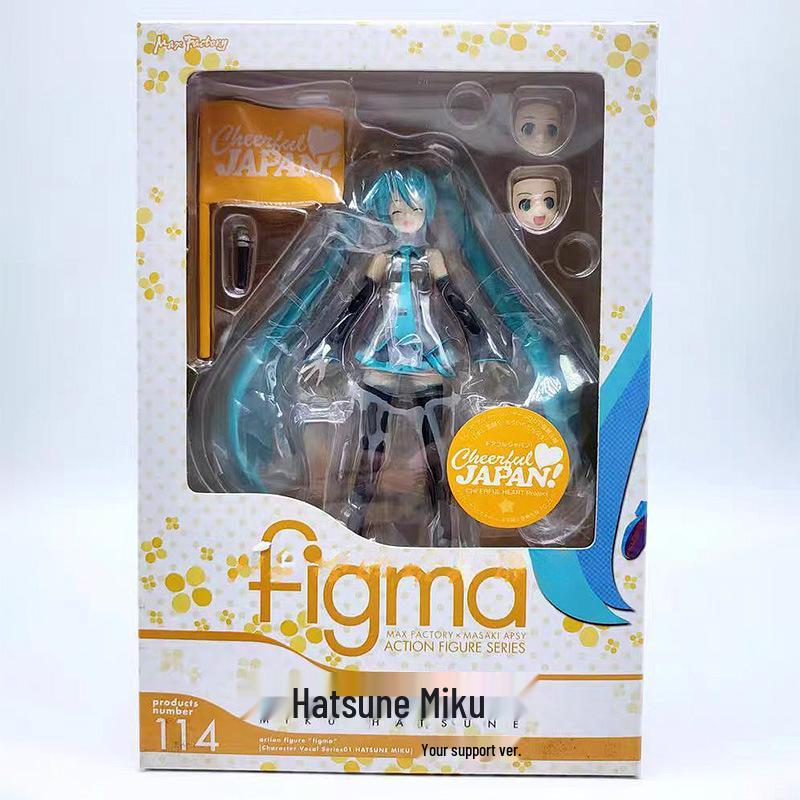 

Hatsune Miku Stage Charm Blossoms: EX-003 Figma Figure with 100 Pose Options