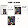 Dragon Ball Fade Resistant Blanket Soft Durable Flannel Throw for Living Room Bedroom Anime Lovers THW