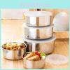 Versatile Stainless Steel Crisper Set With Sealed Lids For Long-lasting Freshness
