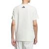 adidas GRAPHIC SHORT SLEEVE T SHIRT T Shirt Unisex Jade White KB7751