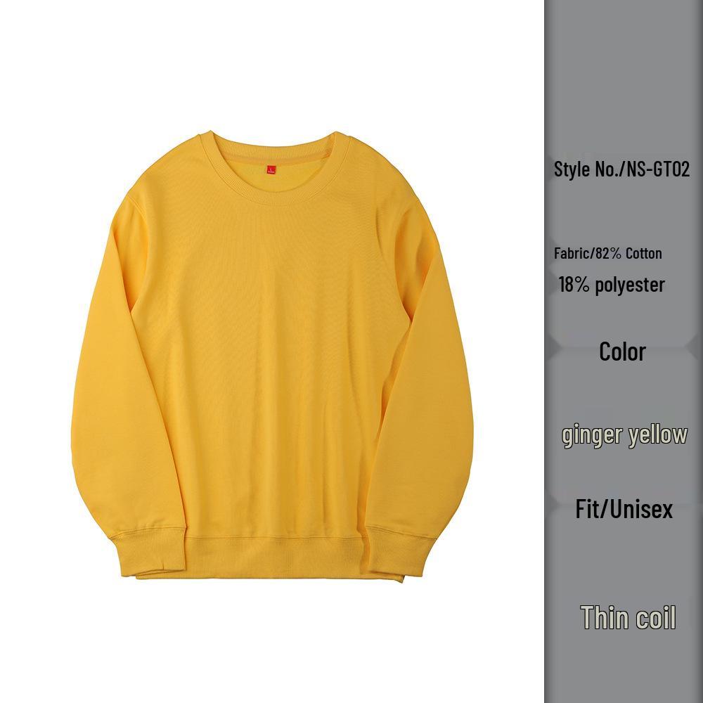 Unisex Round Neck Logo Sweatshirt: Perfect for Autumn & Winter Class Reunions, Catering Staff Uniforms, and General Workwear.