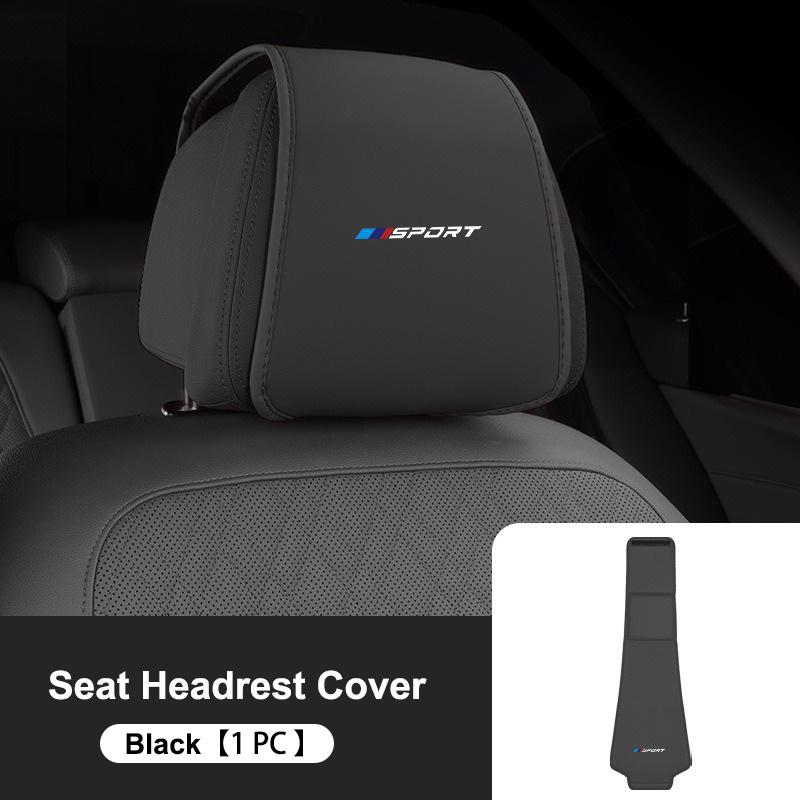 Car Seat Headrest Pillowcase Elastic Neck Pillow Dustproof Cover For BMW E46 E90 F10 F30 X3 F20 E46 E60 E7 E61 E60 E31 X1 X2 X3