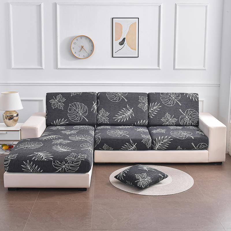 1Pc Printed Sofa Slipcover Non-Slip Polyester Stretch Sofa Cover For Bedroom Office Living Room Home Decor